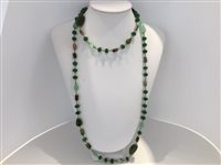 Collana Giadan Donna ODINE in Argento Agata ODINE-CRISOPASIO-GIADA